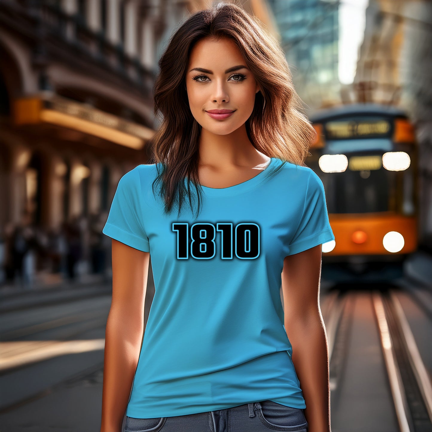 1810 Year Women T-Shirt (Sky Blue)