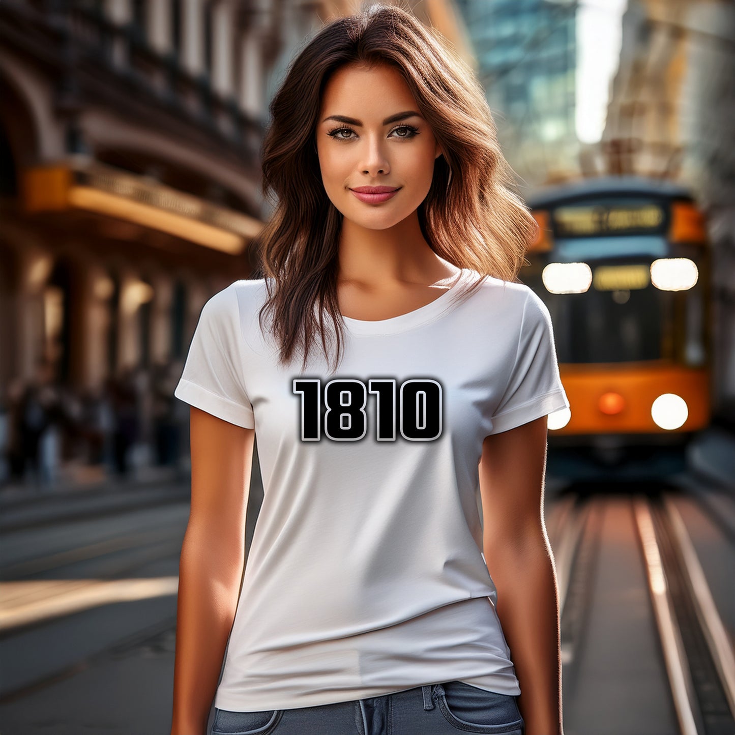 1810 Year Women T-Shirt (White)