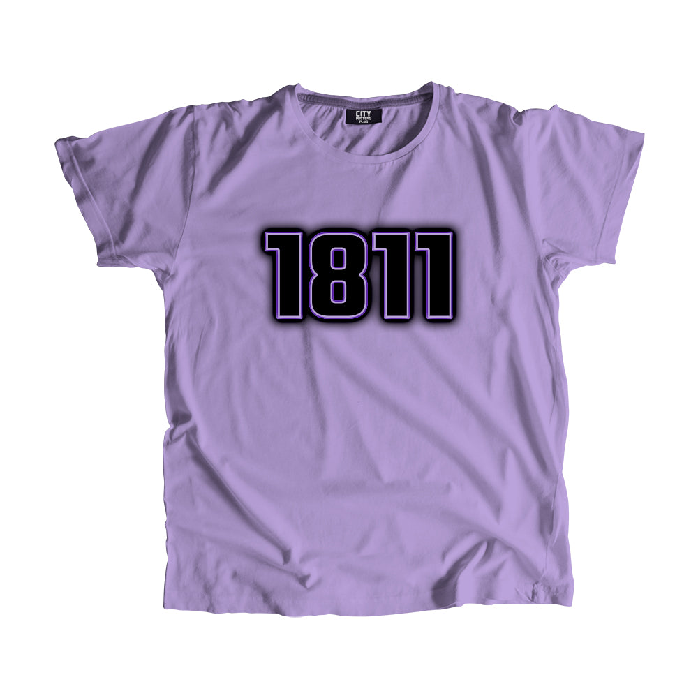 1811 Year Men Unisex T-Shirt (Iris Lavender)