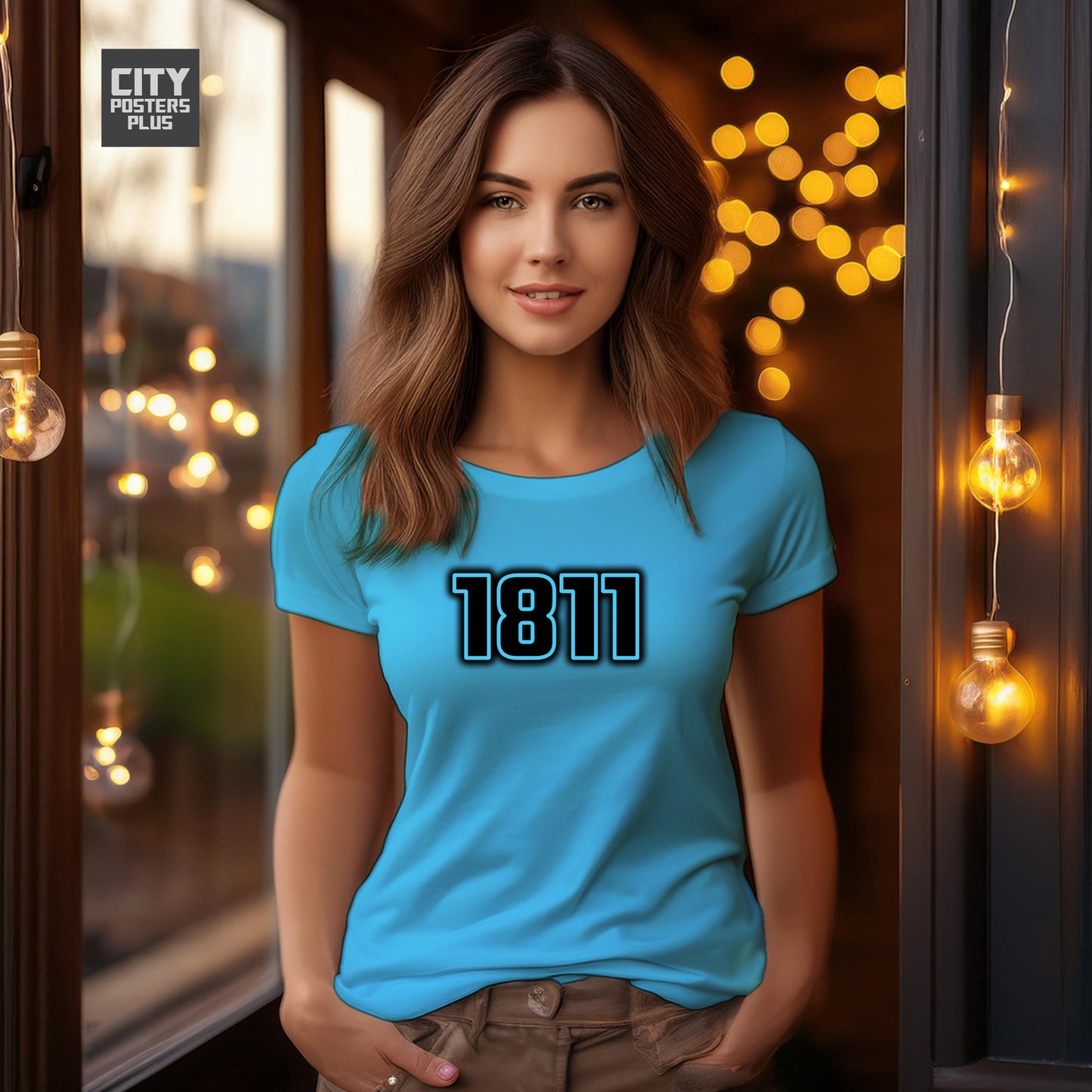 1811 Year Women T-Shirt (Sky Blue)