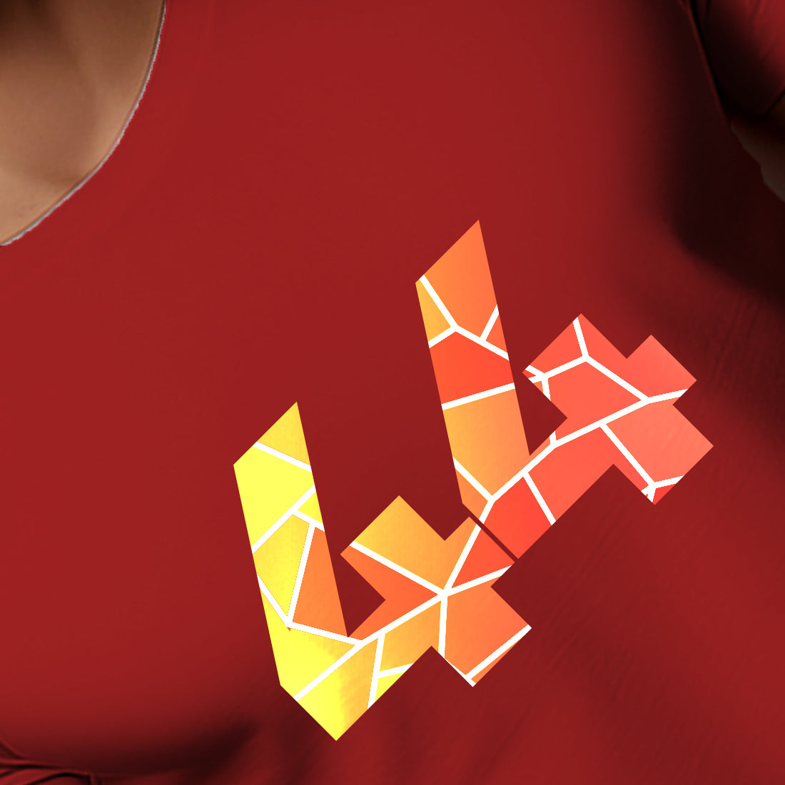 44 Number Men Unisex T-Shirt (Red)
