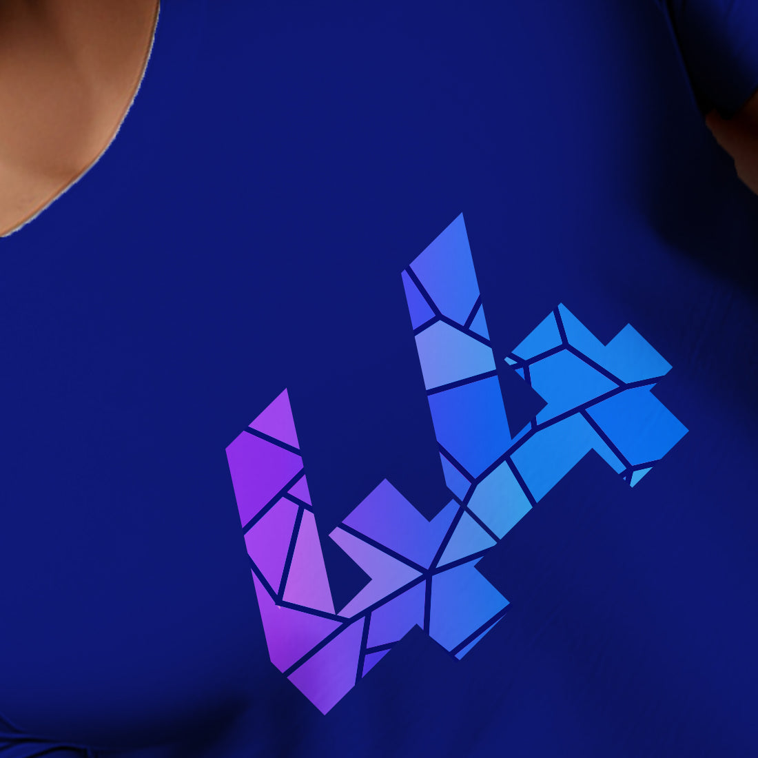 44 Number Men Unisex T-Shirt (Royal Blue)