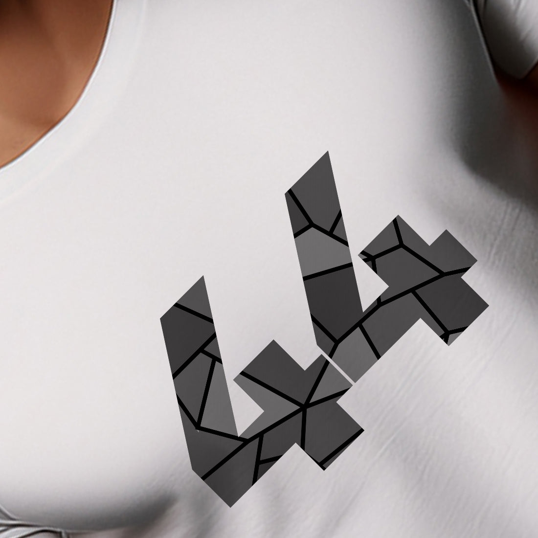 44 Number Men Unisex T-Shirt (White)