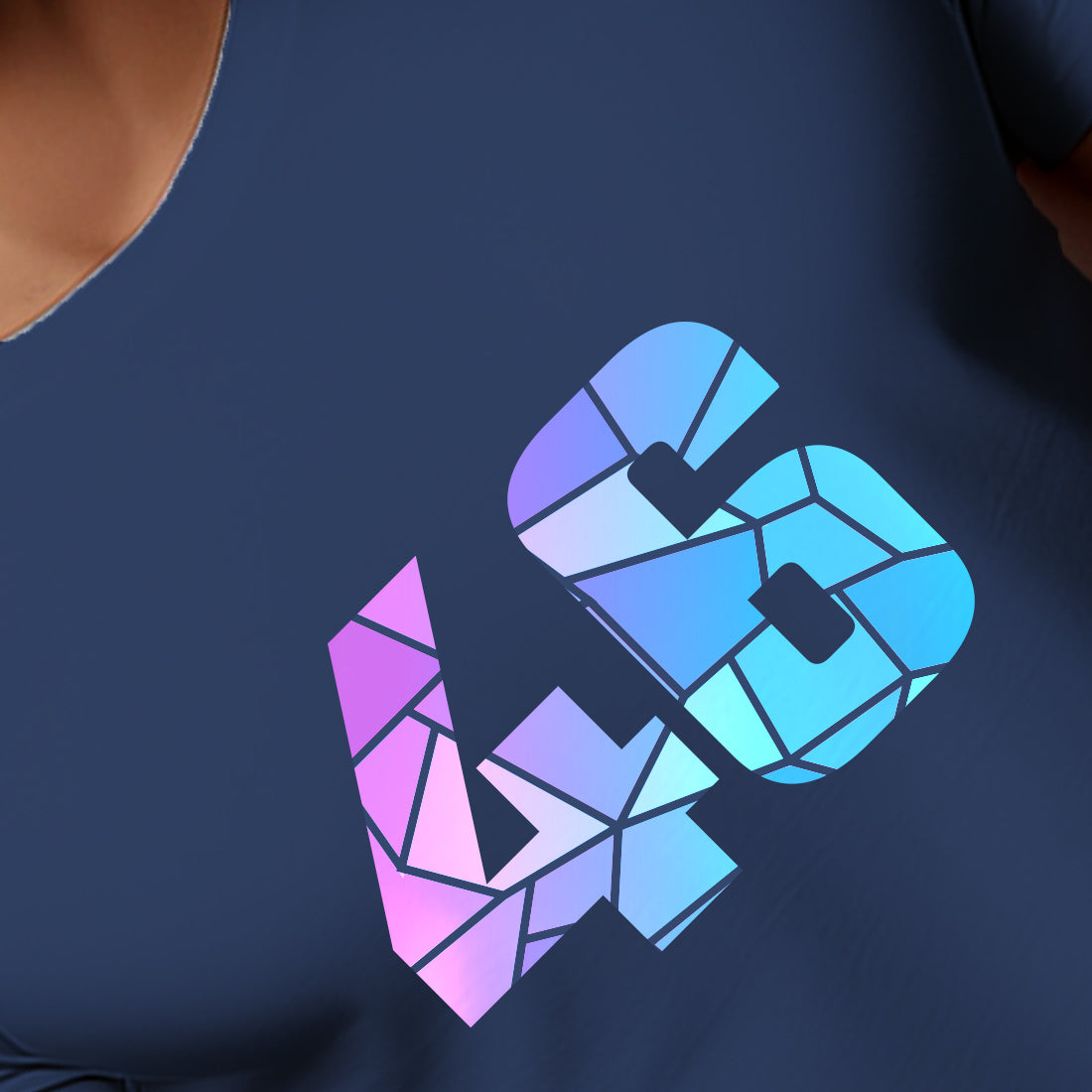 46 Number Men Unisex T-Shirt (Navy Blue)