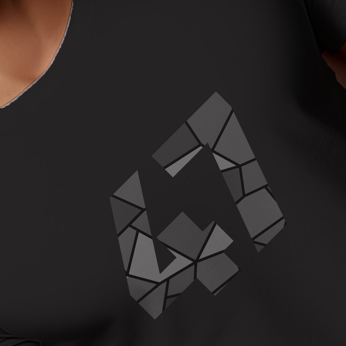 47 Number Men Unisex T-Shirt (Black)