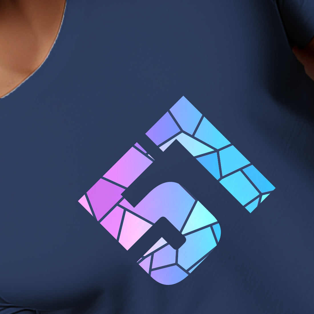 51 Number Men Unisex T-Shirt (Navy Blue)