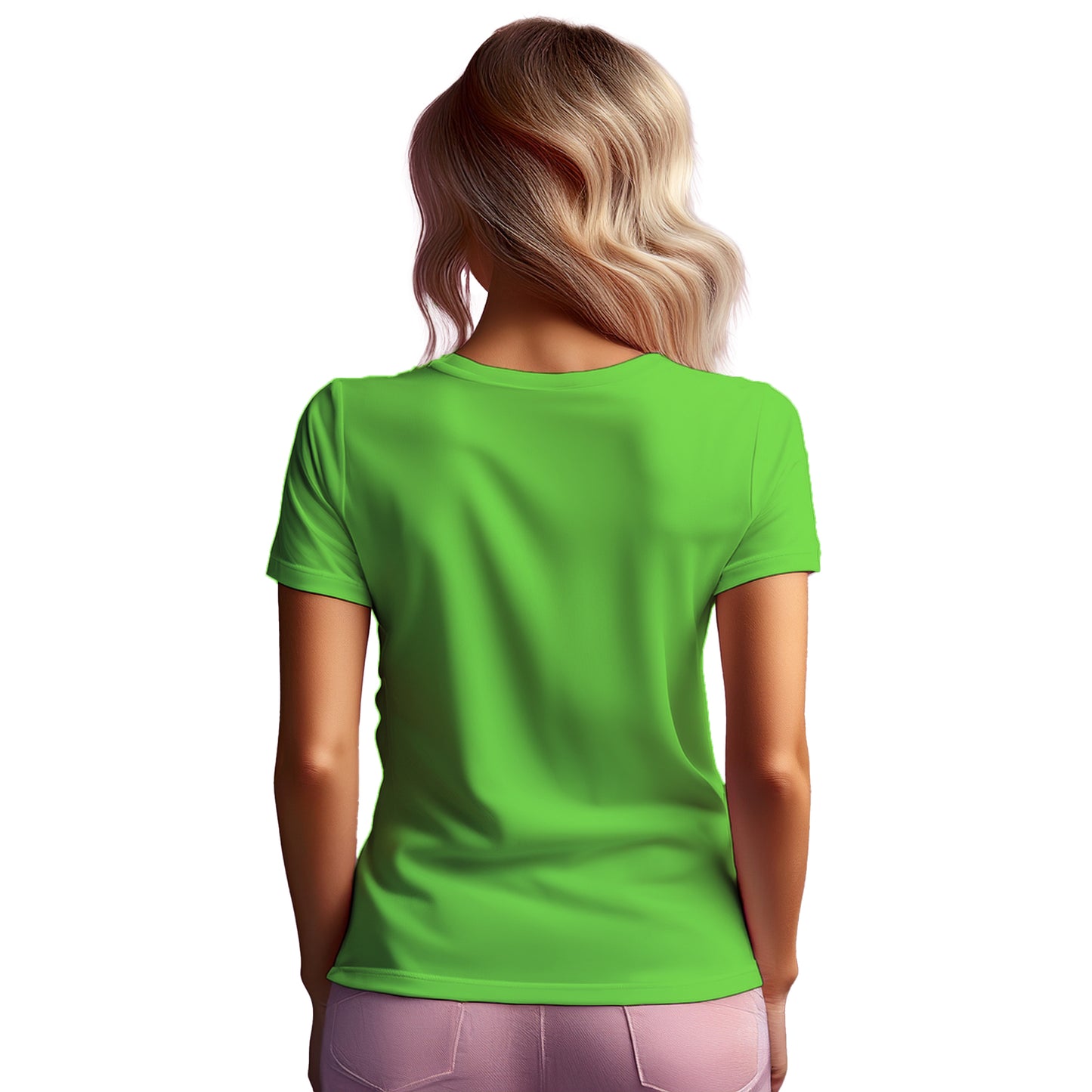 00 Number Women T-Shirt (Liril Green)