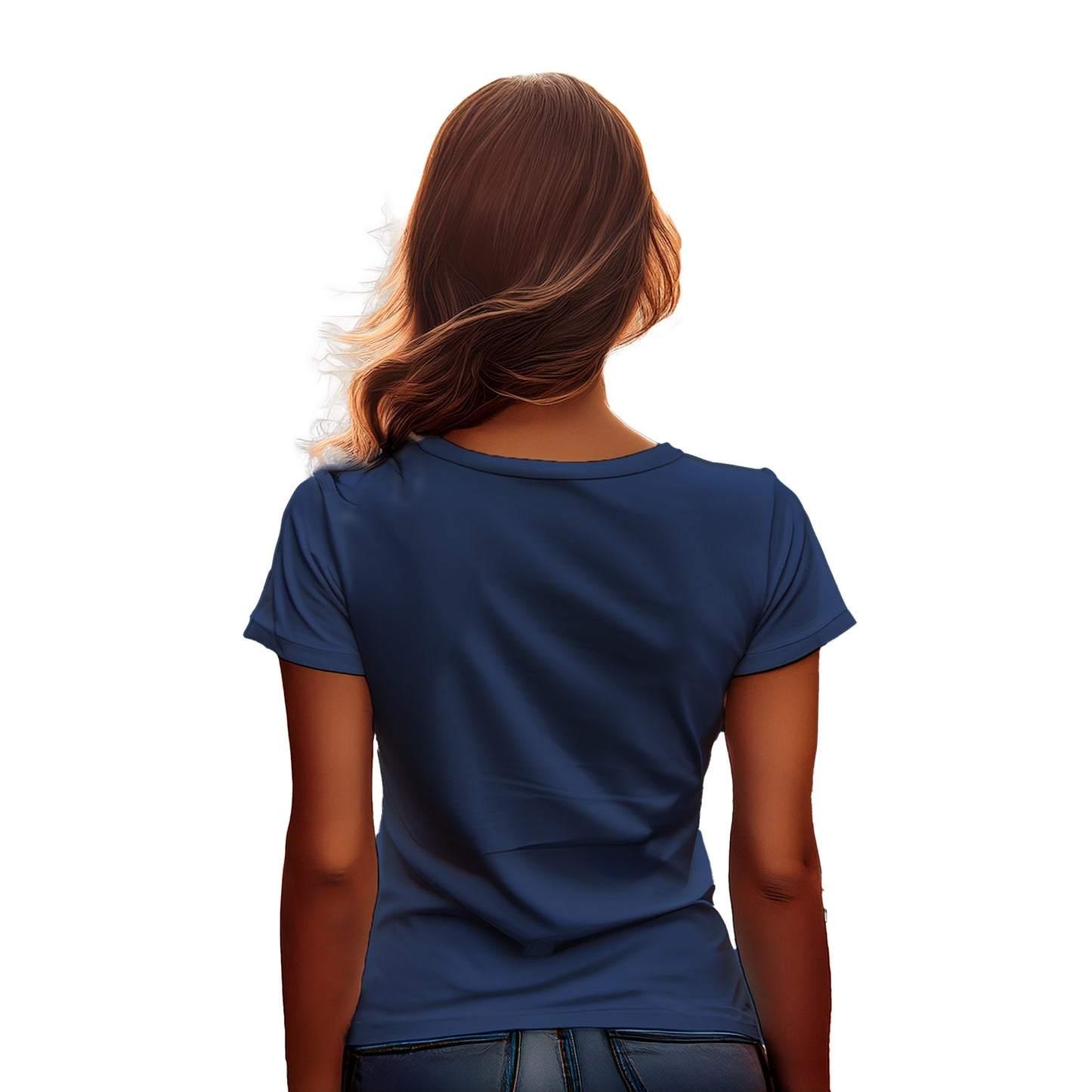 1800 Year Women T-Shirt (Navy Blue)