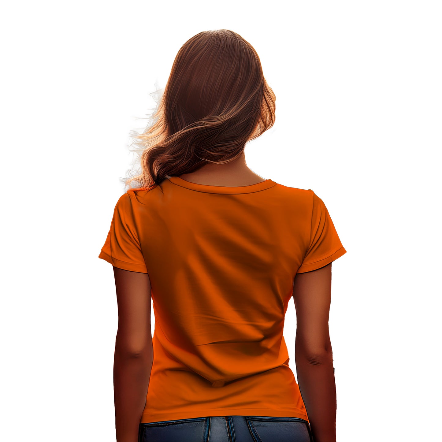 1800 Year Women T-Shirt (Orange)