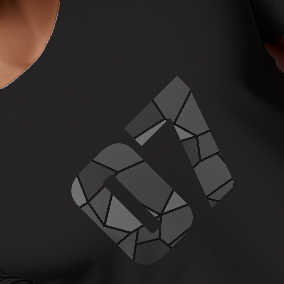 07 Number Men Unisex T-Shirt (Black)