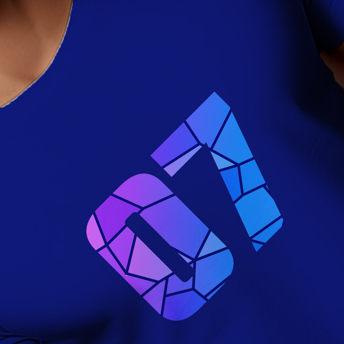 07 Number Men Unisex T-Shirt (Royal Blue)