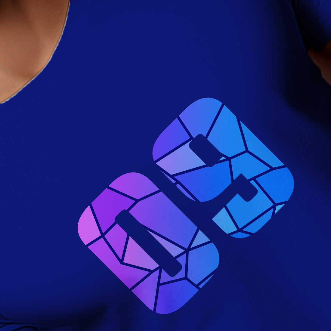 09 Number Men Unisex T-Shirt (Royal Blue)