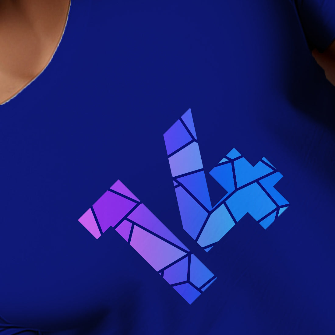 14 Number Men Unisex T-Shirt (Royal Blue)