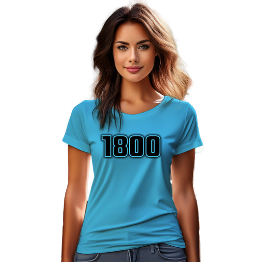 1800 Year Women T-Shirt (Sky Blue)