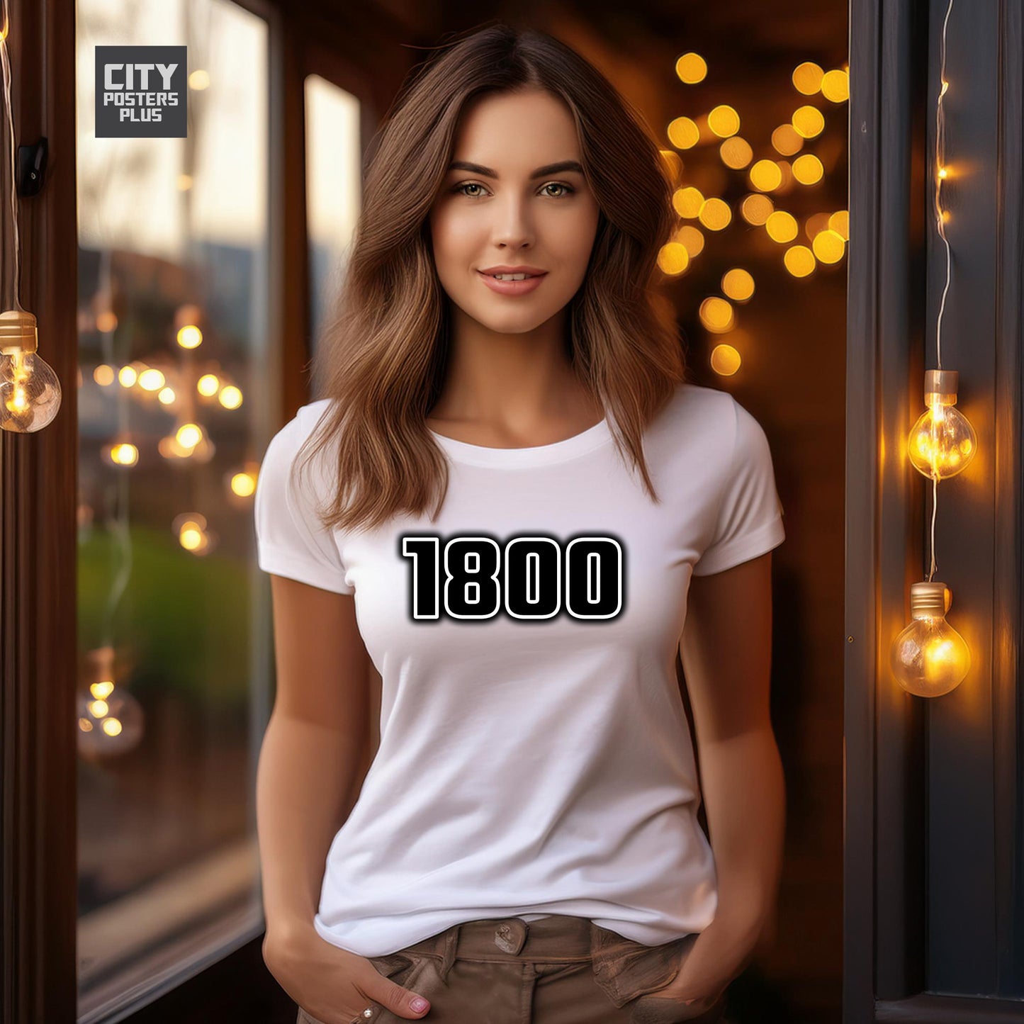 1800 Year Women T-Shirt (White)