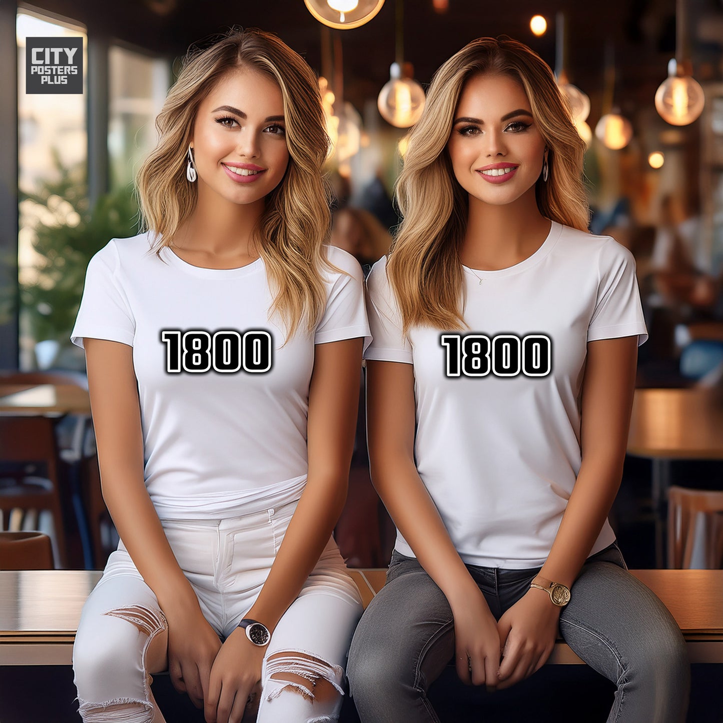 1800 Year Women T-Shirt (White)