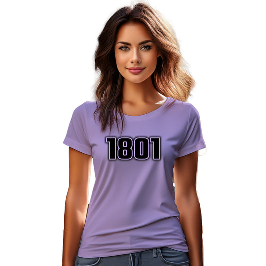 1801 Year Women T-Shirt (Iris Lavender)
