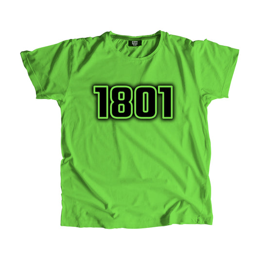 1801 Year Men Unisex T-Shirt (Liril Green)