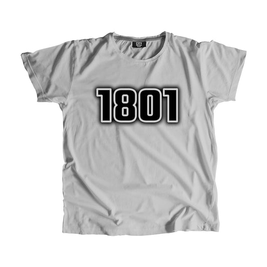 1801 Year Men Unisex T-Shirt (Melange Grey)
