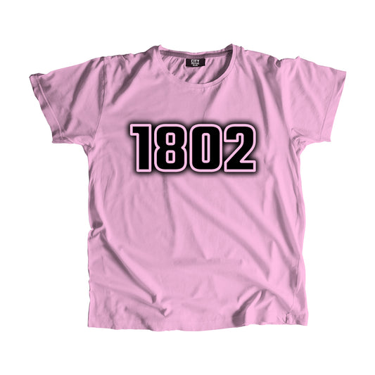 1802 Year Men Unisex T-Shirt (Light Pink)