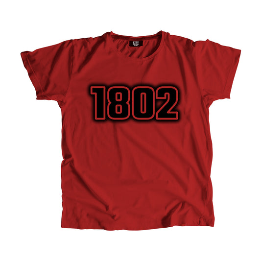 1802 Year Men Unisex T-Shirt (Red)