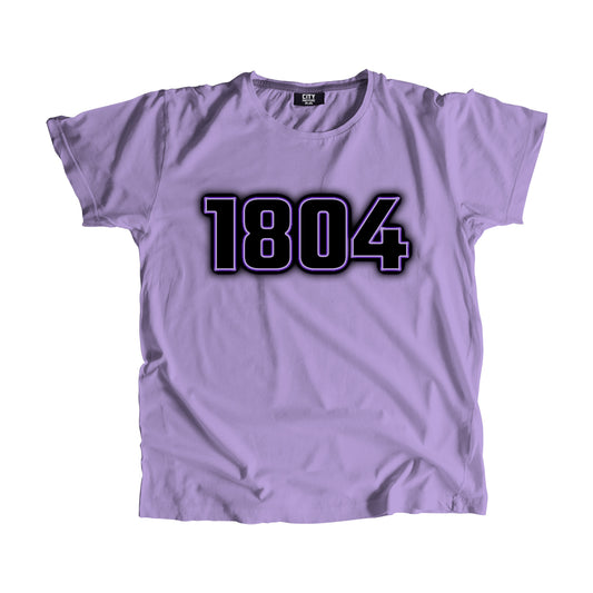 1804 Year Men Unisex T-Shirt (Iris Lavender)