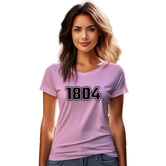 1804 Year Women T-Shirt (Light Pink)