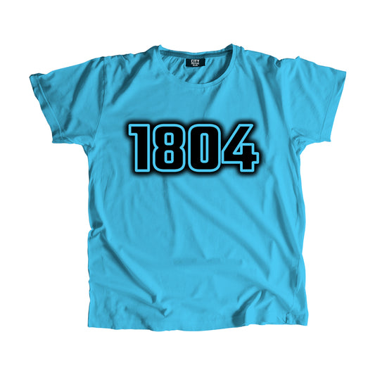 1804 Year Men Unisex T-Shirt (Sky Blue)