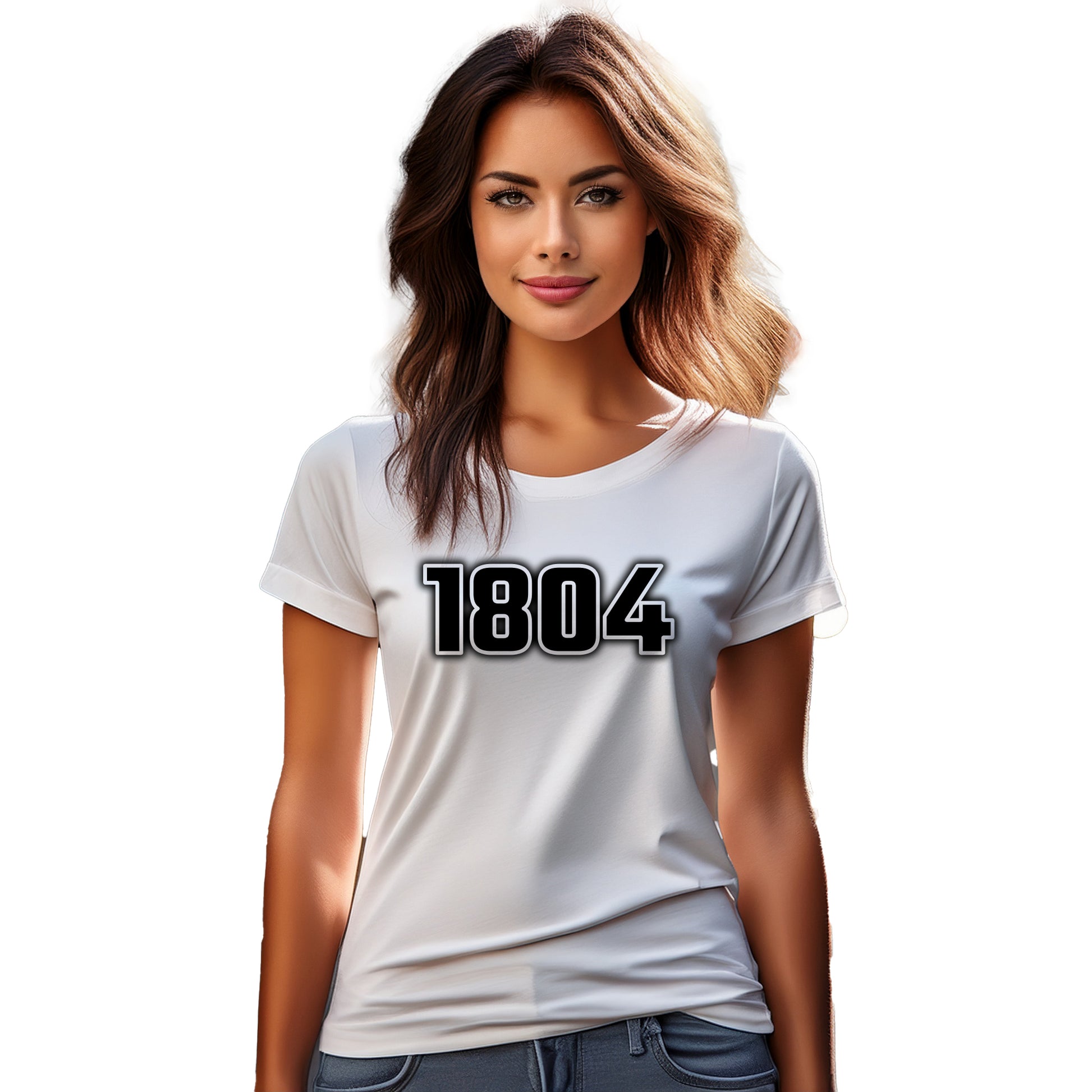 1804 Year Women T-Shirt (White)