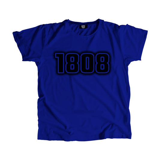 1808 Year Men Unisex T-Shirt (Royal Blue)