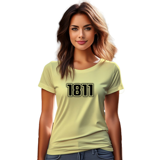 1811 Year Women T-Shirt (Butter Yellow)