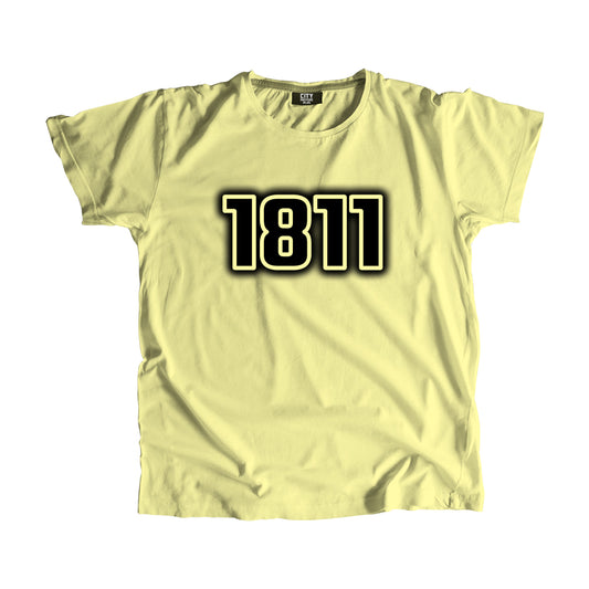 1811 Year Men Unisex T-Shirt (Butter Yellow)