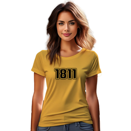 1811 Year Women T-Shirt (Golden Yellow)