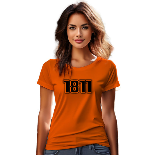 1811 Year Women T-Shirt (Orange)