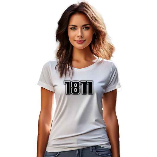 1811 Year Women T-Shirt (White)