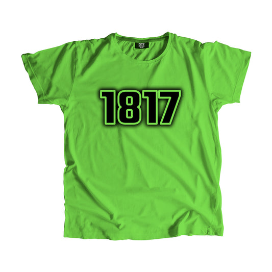 1817 Year Men Unisex T-Shirt (Liril Green)