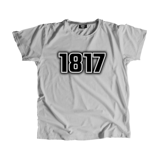 1817 Year Men Unisex T-Shirt (Melange Grey)