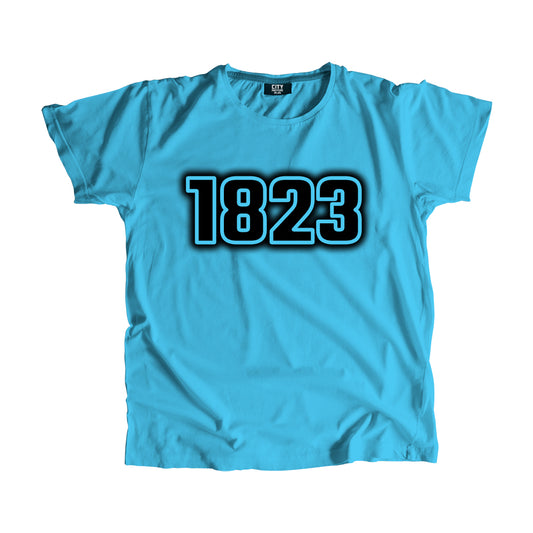 1823 Year Men Unisex T-Shirt (Sky Blue)