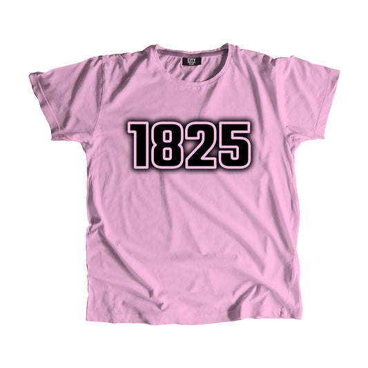1825 Year Men Unisex T-Shirt (Light Pink)