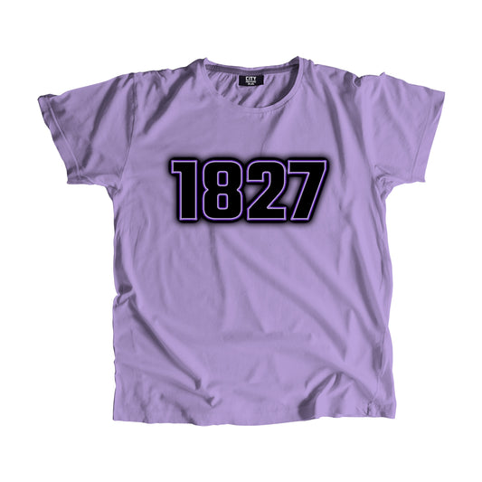 1827 Year Men Unisex T-Shirt (Iris Lavender)