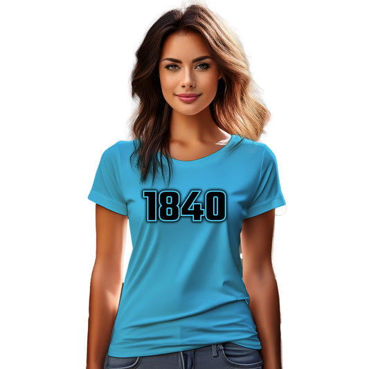 1840 Year Women T-Shirt (Sky Blue)