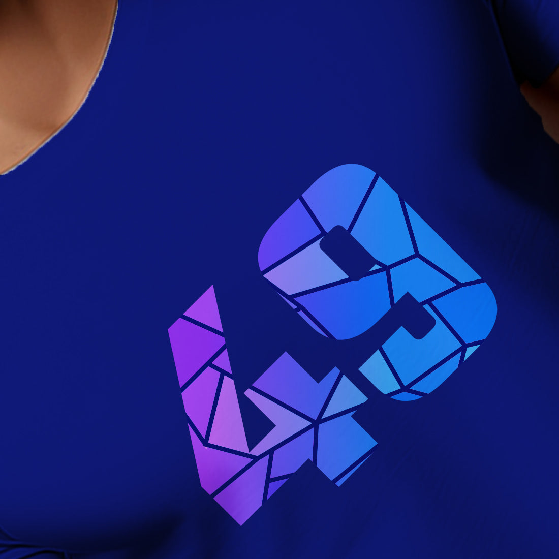 49 Number Men Unisex T-Shirt (Royal Blue)