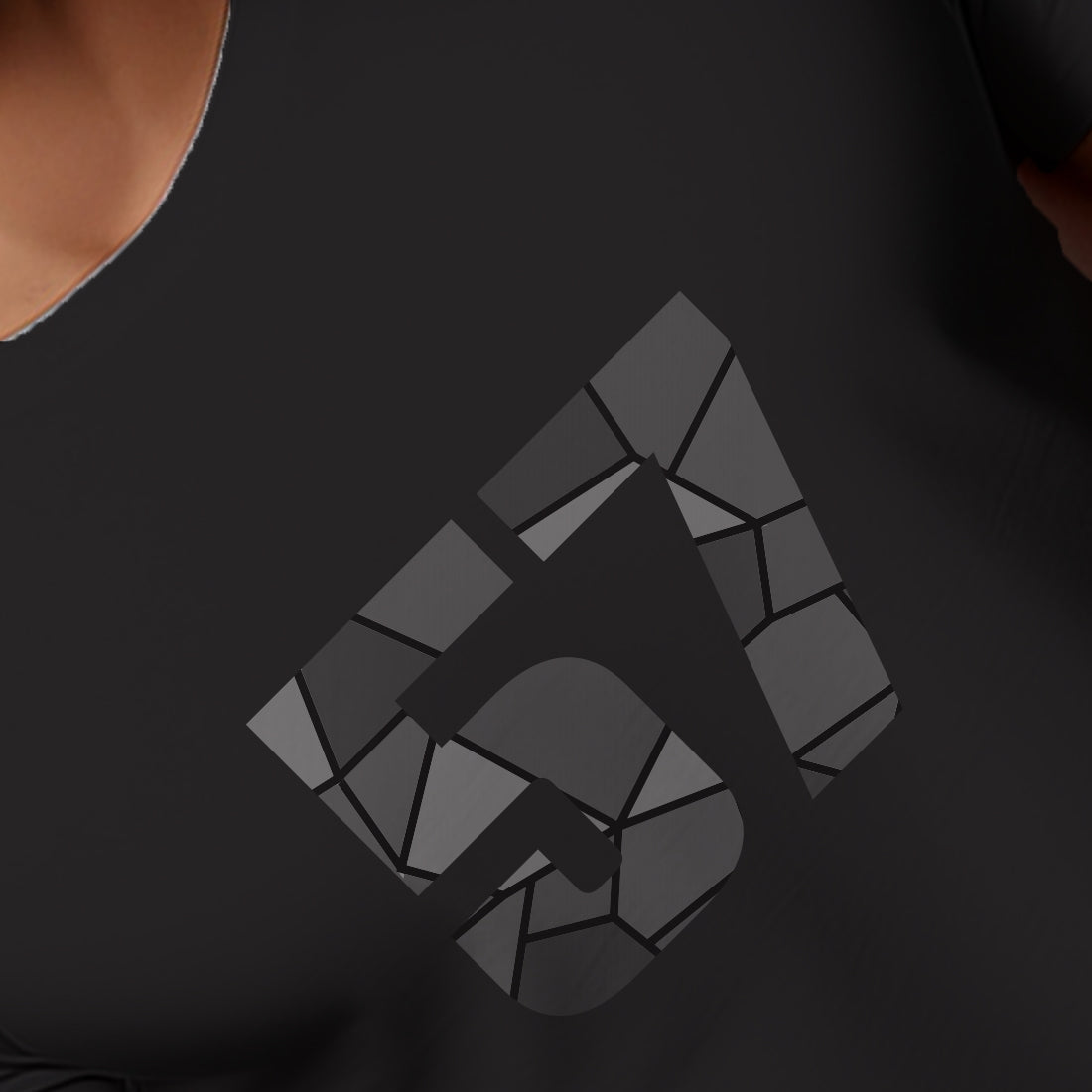 57 Number Men Unisex T-Shirt (Black)