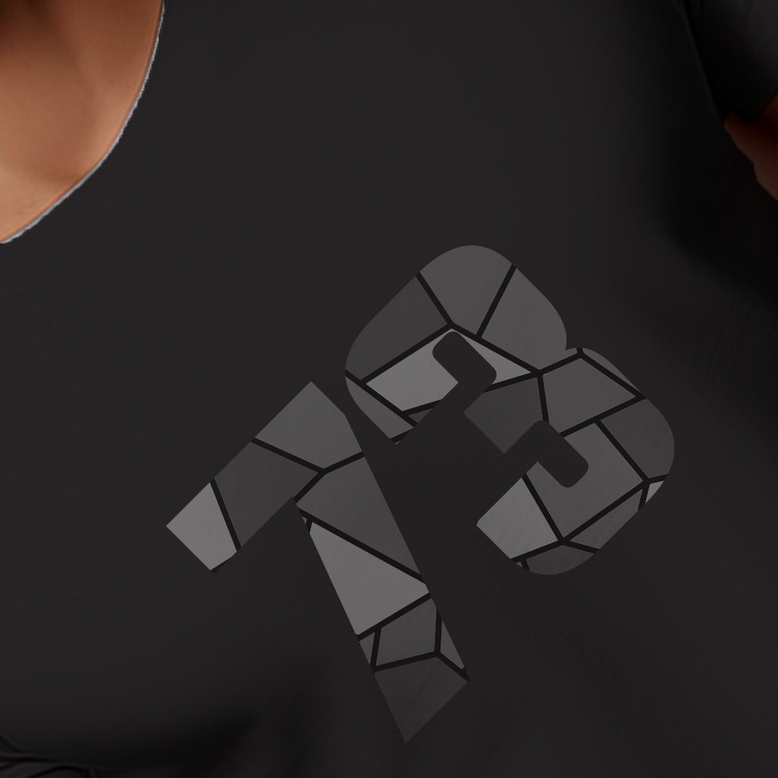 73 Number Men Unisex T-Shirt (Black)