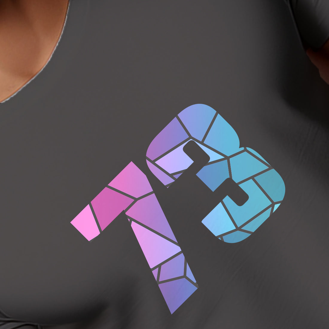 73 Number Men Unisex T-Shirt (Charcoal Grey)