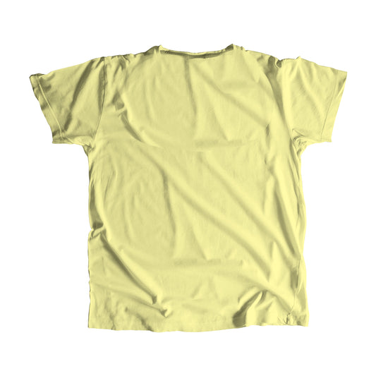 00 Number Men Unisex T-Shirt (Butter Yellow)