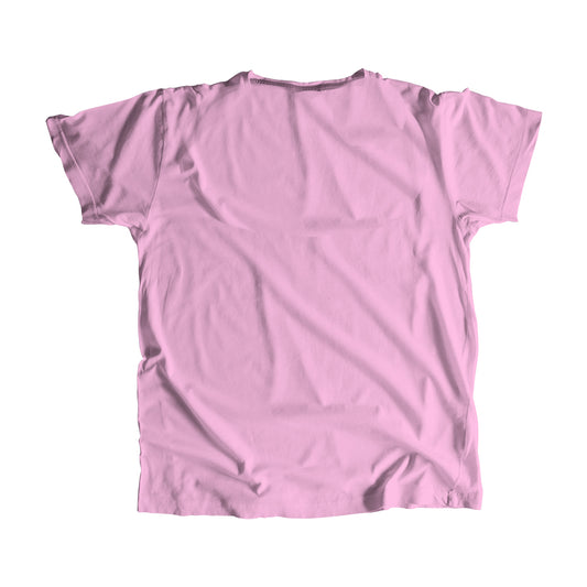 00 Number Men Unisex T-Shirt (Light Pink)