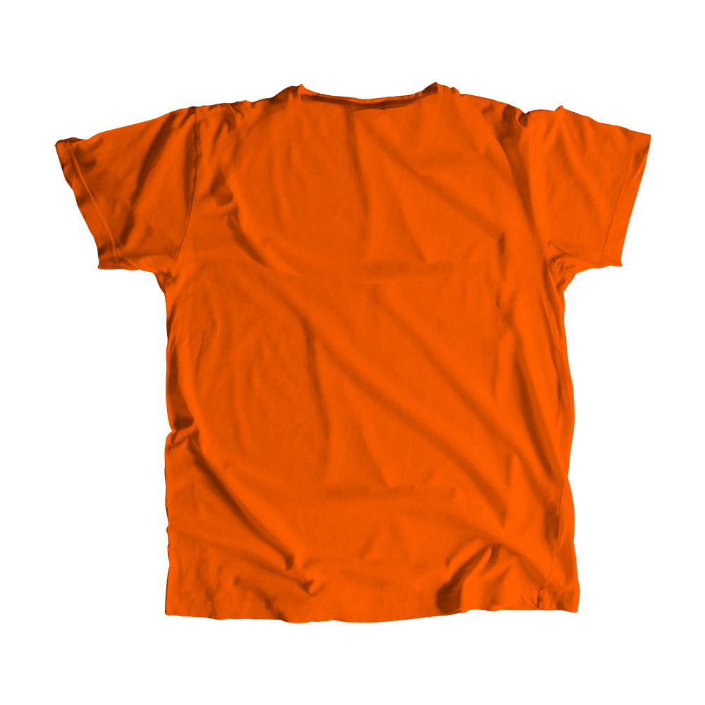 00 Number Men Unisex T-Shirt (Orange)
