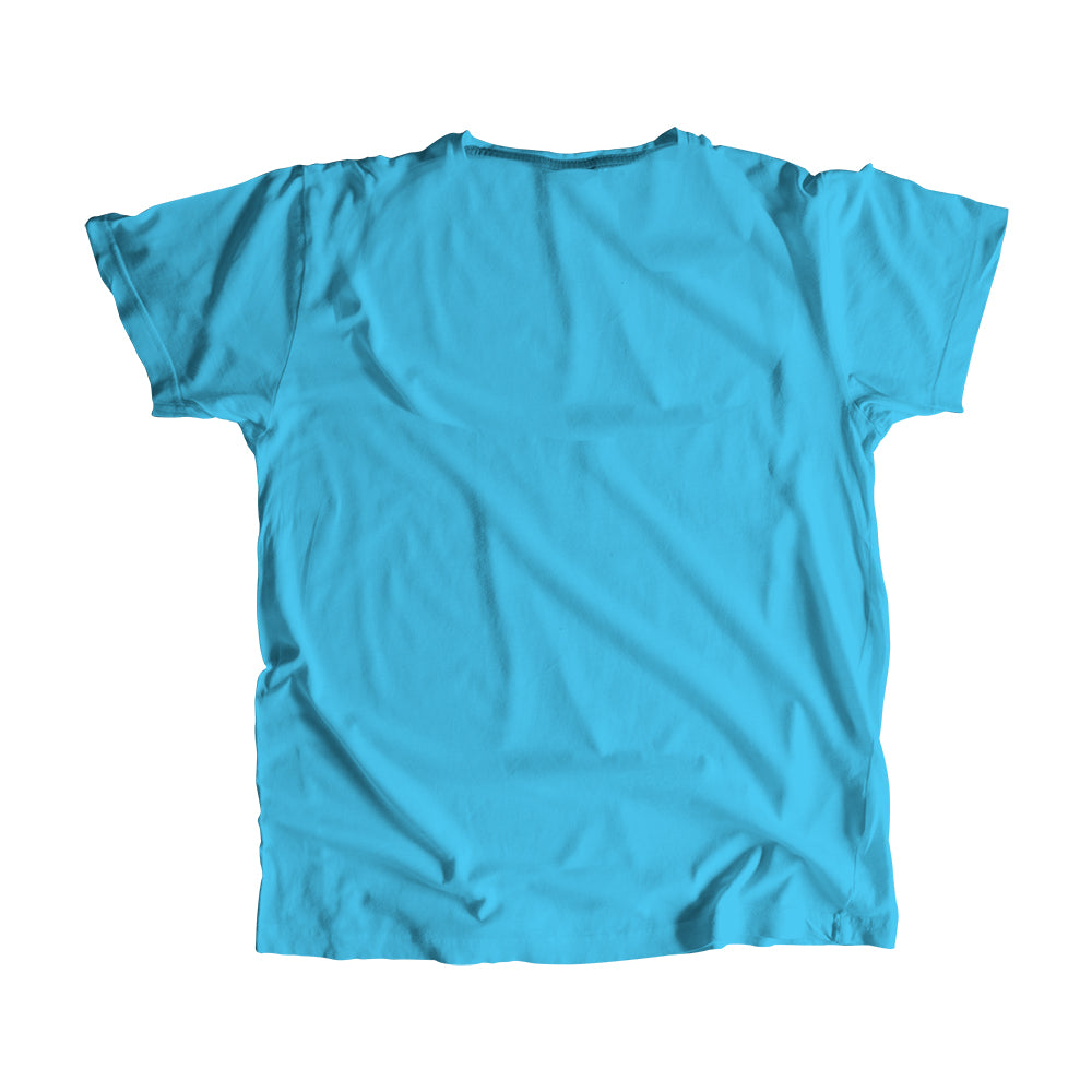 00 Number Men Unisex T-Shirt (Sky Blue)