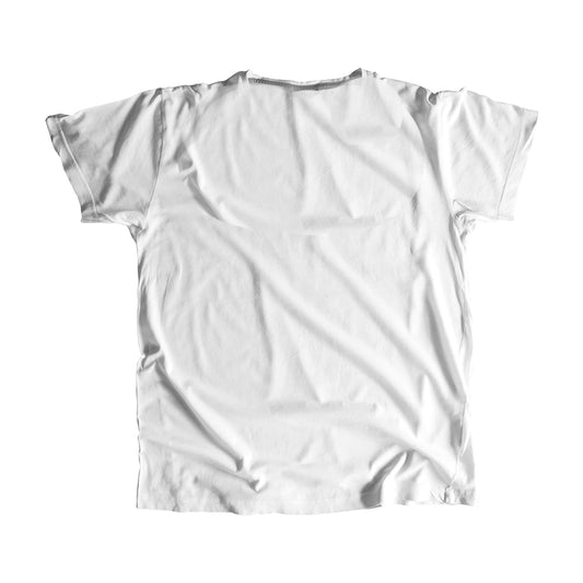 00 Number Men Unisex T-Shirt (White)